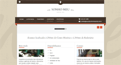 Desktop Screenshot of pousadasonhomeuparaty.com.br